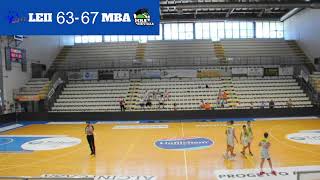 Leii Bucarest ROU VS MBA Prievidza SVK [upl. by Denna]