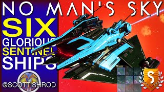 Six Free Sentinel Ships  SClass  Sentinel Ship Locations  No Mans Sky Update  NMS Scottish Rod [upl. by Nylassej]