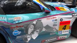 「初音ミクGTプロジェクト」GOOD SMILE RACING 初音ミクGTカー SNOW MIKU2014 新千歳空港 2F センタープラザ [upl. by Eric]