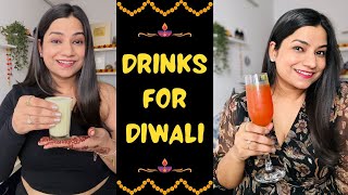 2 Quick amp Easy drinks for DIWALI  Fruit punch mocktail amp Kesar Pista shots  Flavours Of Food [upl. by Curran]