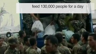 TYPHOON HAIYAN IN NUMBERS  BBC NEWS [upl. by Mistrot]