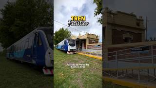 Tren turístico 450  Sale de la Estación Mercedes viajarenfoco [upl. by Kenison]