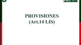 13 Deducción fiscal de las provisiones [upl. by Hansen]