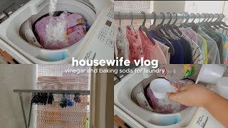 🧺 How to Use Vinegar and Baking Soda for your Laundry in your Automatic Washing Machine [upl. by Nahtanoy]