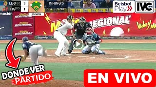 🔴 Leones del Caracas vs Tigres de Aragua EN VIVO hoy Lvbp Round Robin 2024 x Venevisión ✅ Donde ver [upl. by Notsgnal942]