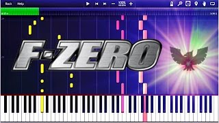 FZero  Mute City【Synthesia Remake】 [upl. by Rasia]