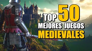 Top 50 MEJORES Juegos MEDIEVALES [upl. by Fermin285]