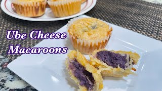 UBE CHEESE MACAROONS  BAKED AND STEAMED [upl. by George]