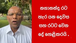 නාගානන්ද රට හැර යයි  Nagananda Kodituwakku [upl. by Betsy]