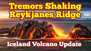 Ground Shaking In Reykjanestá Tectonic Plates Moving Iceland Volcano Eruption Update [upl. by Fabio]