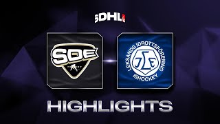 SDE Hockey vs Leksands IF  Game Highlights [upl. by Nudnarb739]