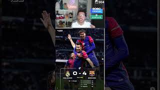 HUMILLADOS😡 parte 1 futbol elclasico ubietoo realmadrid fcbarcelona goleada shortvideos [upl. by Oshinski683]