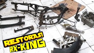 Proses Restorasi Rx King Hitam Berkilau [upl. by Dody]