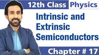 Intrinsic and Extrinsic Semiconductor  P  Type and N  Type semiconductor in Urdu Hindi [upl. by Darin88]