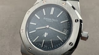 Audemars Piguet Royal Oak Jumbo ExtraThin 15202STOO1240ST01 Audemars Piguet Watch Review [upl. by Emoreg]