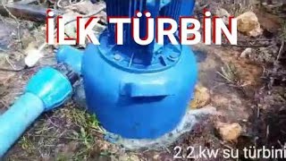 Dere ve Akarsulardan Elektrik Üretimi Mikro Su Jeneratörleri  Micro Water Turbine [upl. by Ninon]