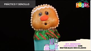 DIY maracas sostenibles con materiales reciclados  HogarTv producido por Juan Gonzalo Angel [upl. by Rehctelf747]