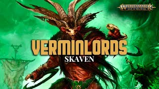 What are verminlords  Age of Sigmar  Skaven Lore [upl. by Bilek]