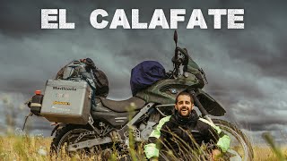 HACIA EL CALAFATE 🗻 De la PATAGONIA al PERITO MORENO en MOTO  Episodio 17  Vuelta al Mundo [upl. by Irpak473]