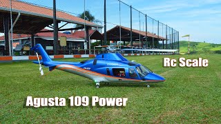 Agusta A109 Power Rcscale model Trex 700 Align [upl. by Rufus303]