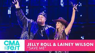 Jelly Roll with Lainey Wilson – “Save Me”  CMA Fest 2024 [upl. by Wells]