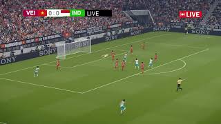 Indonesia vs Việt Nam  Kualifikasi Piala Dunia 2026 Asia  Trận y pes 2021 Gameplay [upl. by Tsnre]