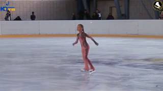 Veronika Zhilina2008  LP 20190227 Moscow Novice Championships [upl. by Eilema]