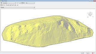 Calculating a Stockpile Volume from Point Cloud Data using Civil 3D [upl. by Esorbma]