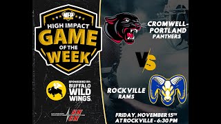 CromwellPortland vs Rockville  NFP High Impact Game of the Week [upl. by Bohman826]