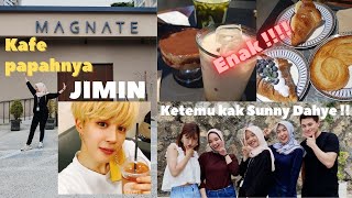 MAGNATE CAFE di Busan  Punya papahnya Jimin BTS [upl. by Adon]