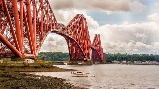 Firth of Forth Railway Bridge Scotland [upl. by Jarus]