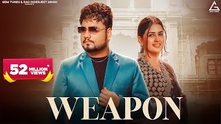 Weapon  Official Video  KD DESIROCK  Pranjal Dahiya  Komal Chaudhary  Haryanvi Song 2024 [upl. by Losyram]