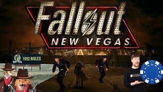 Fallout New Vegas Modded Gunslinger Build This Dam Isnt Big Enough For The 2 Of Us Caesar Day 4 [upl. by Tiraj289]