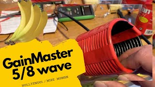 CB Radio Homebrew Gainmaster 58 wave Antenna on a DX Commander Pole  Lockdown activities Part 5 [upl. by Akinahc480]