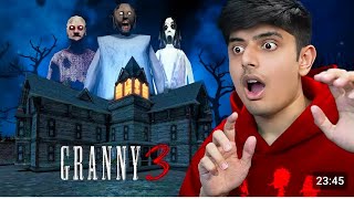 Train Escape Horror Game  Granny Chapter3 Is Live 🔴 Technogamerz [upl. by Glendon]