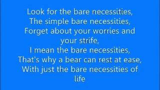 Bare Necessities Karaoke [upl. by Eleen]