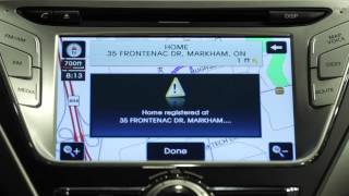 How To Setup Hyundai GPS Navigation System [upl. by Ahsirahc933]