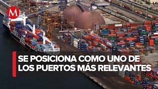 Puerto de Manzanillo registra récord de carga durante 2023 [upl. by Valery]