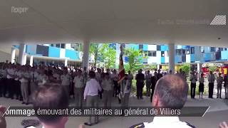 quotMerciquot le vibrant hommage des militaires au général de Villiers [upl. by Fantasia]