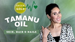 Tamanu Oil Benefits  How to use Tamanu Oil for Hair Skin and Nails Treats many skin conditions [upl. by Myna]