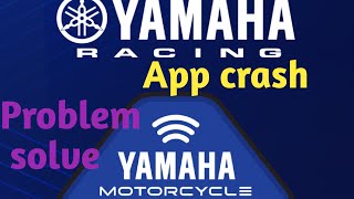 Yamaha AppApp CrashProblem SolveYamaha FZS [upl. by Ueihttam582]