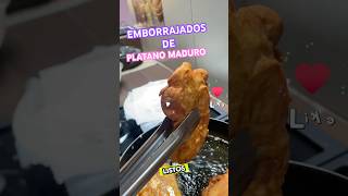 Emborrajados de platano maduro super fácil y delicioso shorts recetas fyp [upl. by Roma]