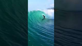 WOULD YOU SURF THIS WAVE🤔🤩shortsfeed waves surfing new surf edit shorts tropical indonesia [upl. by Chernow]