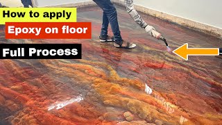 How to coating 3 D Epoxy flooring design with cost [upl. by Panayiotis356]