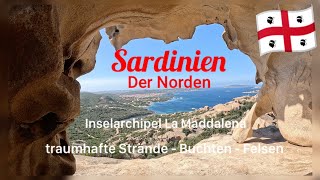 Sardinien im Norden mit dem Inselarchipel La Maddalena [upl. by Cole]