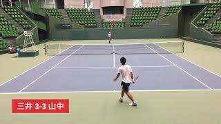 【兵庫国際②QF】三井駿介 対 山中太陽 2018 兵庫国際ジュニアテニス② 男子シングルス準々決勝 [upl. by Cassandra]