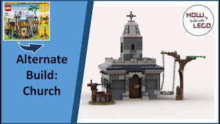 Lego 31120 Alternate Build  Church [upl. by Lleryd867]