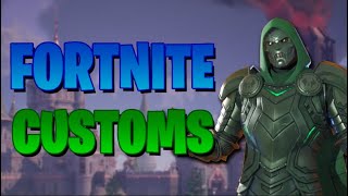 🔴Fortnite Season 4 CUSTOMS LIVE [upl. by Ecylla257]