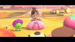 Vanellope turns back into a princesswith music from shrek [upl. by Neerehs]