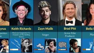 Celebrities Who Are are Heavy Smokers in 2024 [upl. by Aivatan]